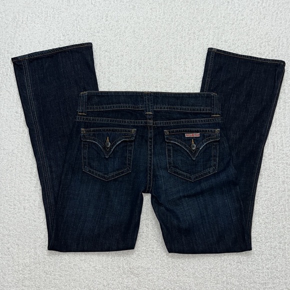 HUDSON Boot Cut Denim with Signature Flap Pocket Jeans Style NW170DHK Sz 28 - Picture 2 of 11